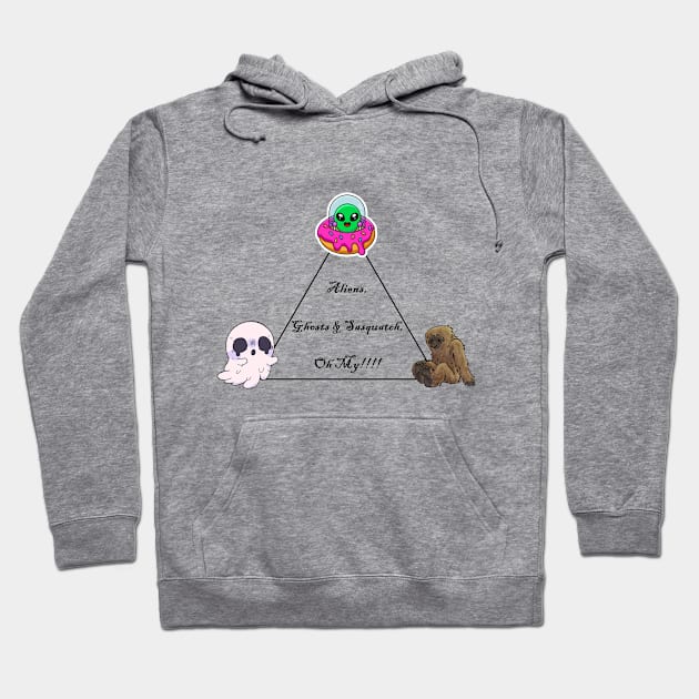 The Supernatural Trifecta!!! Hoodie by Bear River Paranormal